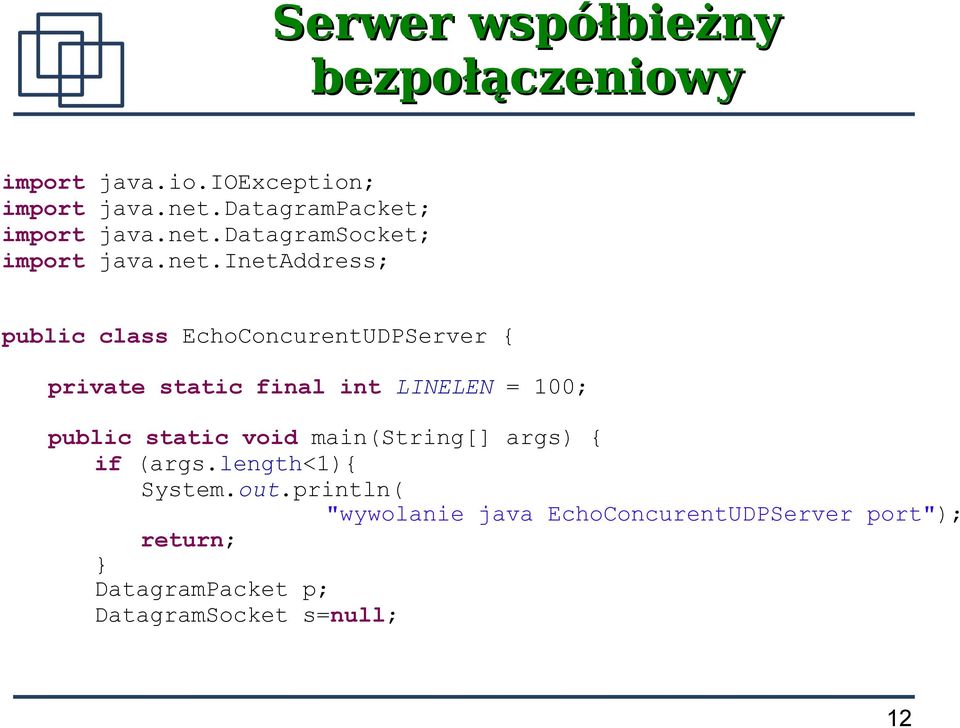 datagramsocket; import java.net.