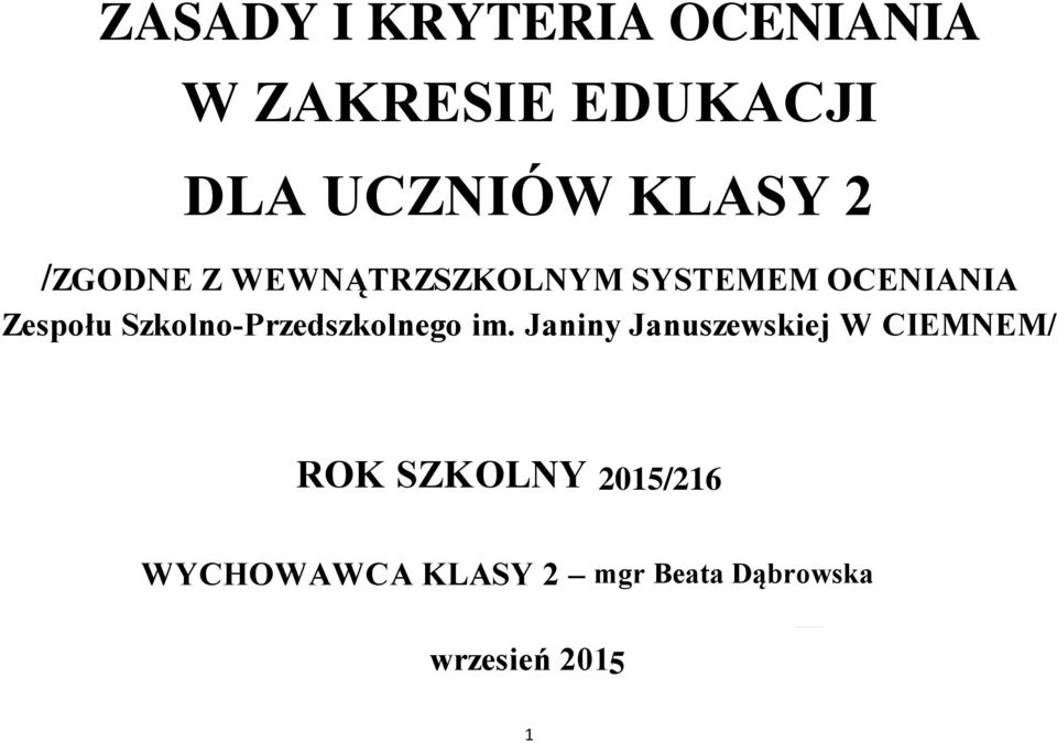Szkolno-Przedszkolnego im.