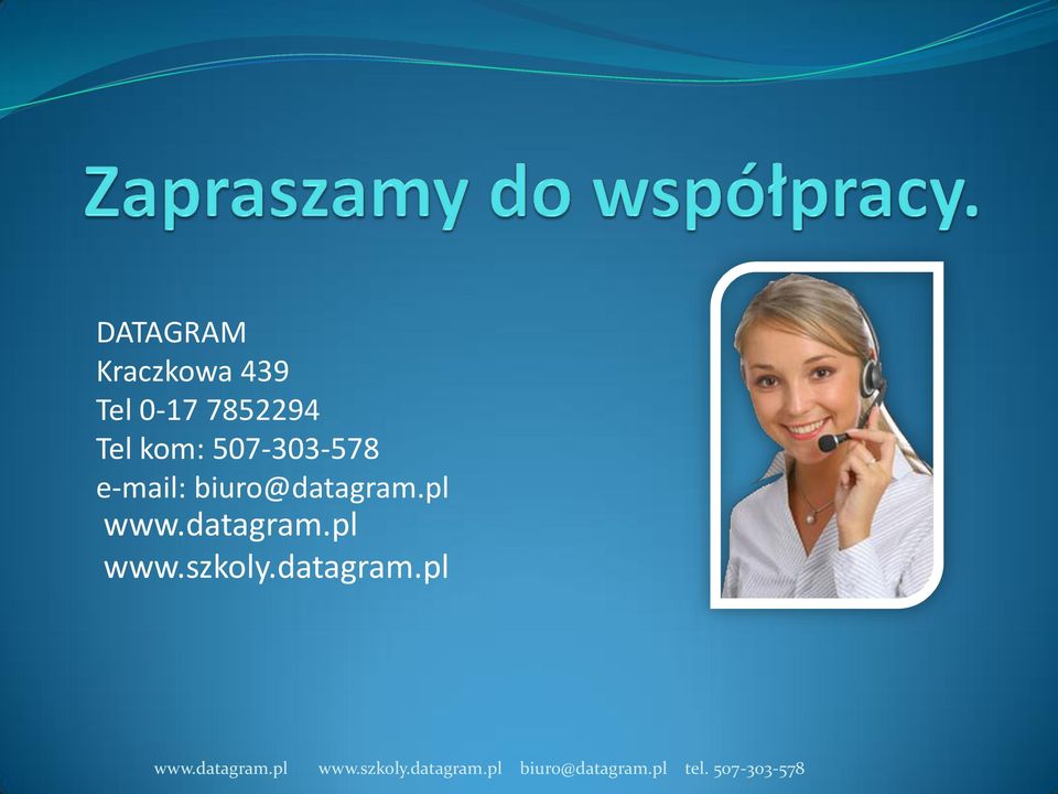 e-mail: biuro@datagram.pl www.