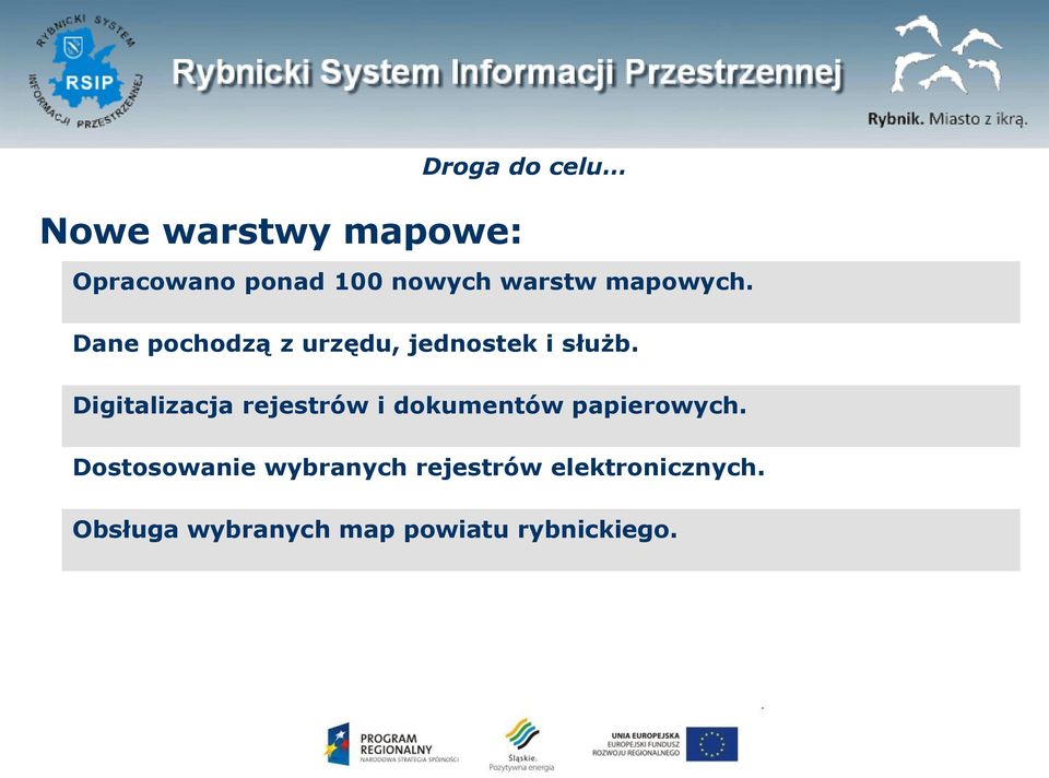 Digitalizacja rejestrów i dokumentów papierowych.