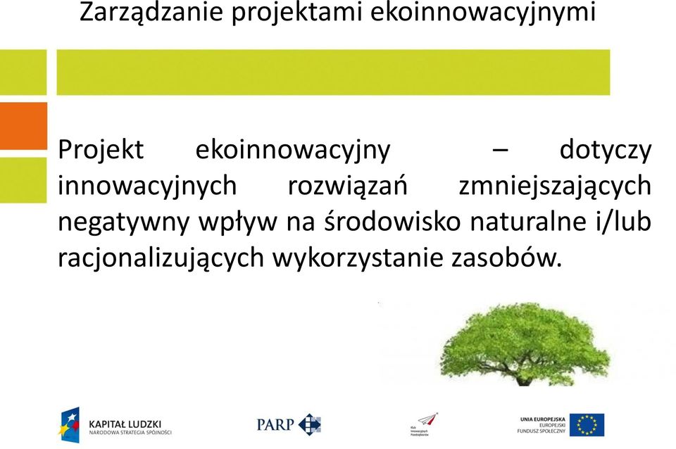 negatywny wpływ na środowisko naturalne