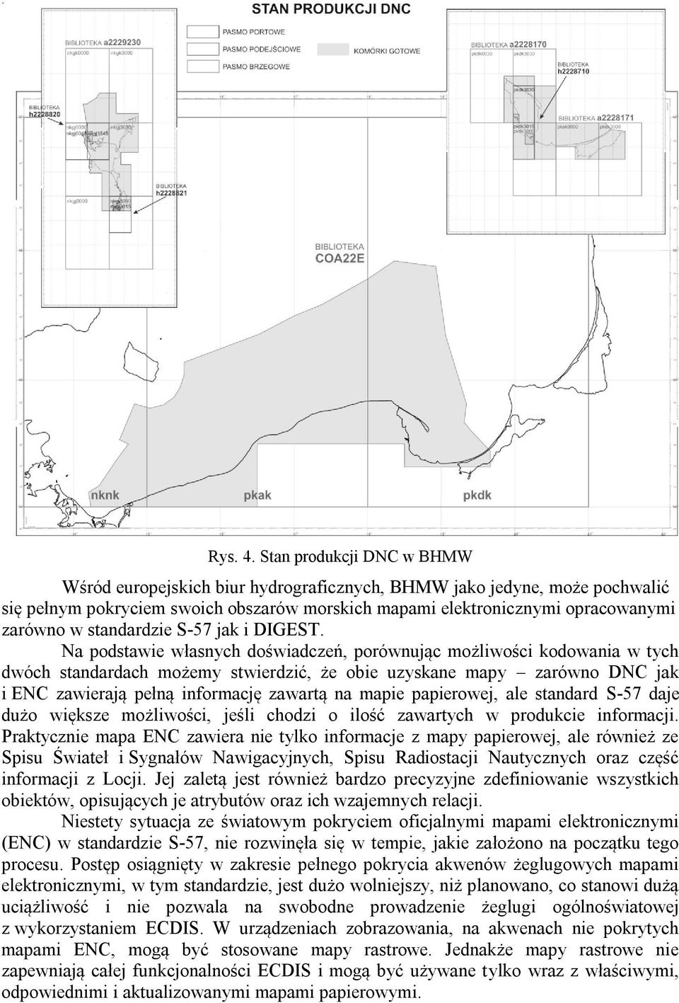 standardzie S-57 jak i DIGEST.