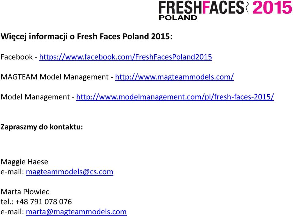 com/ Model Management - http://www.modelmanagement.