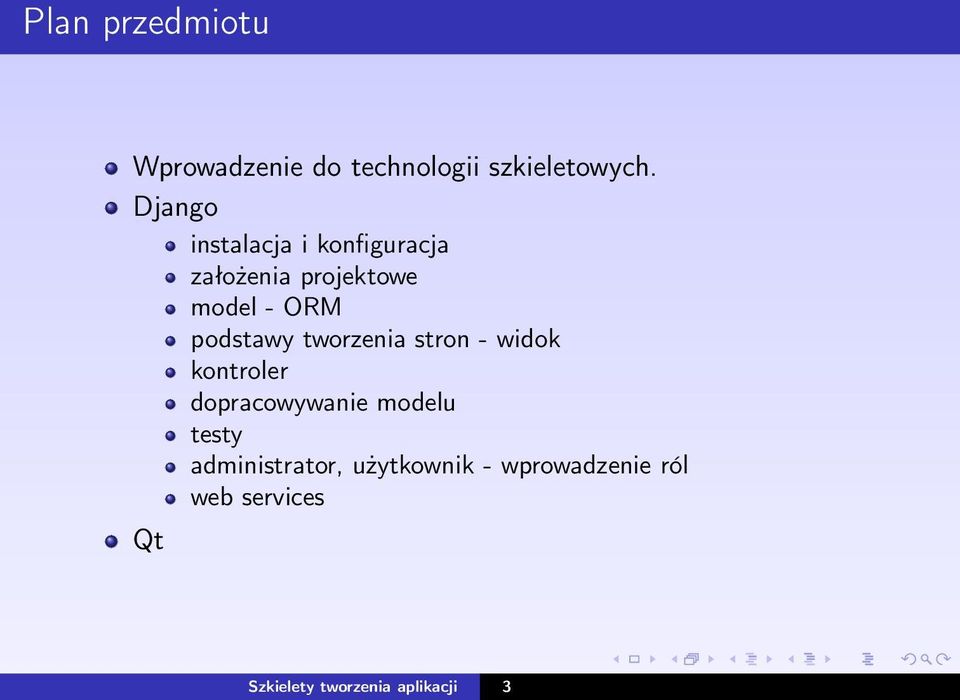 podstawy tworzenia stron - widok kontroler dopracowywanie modelu testy