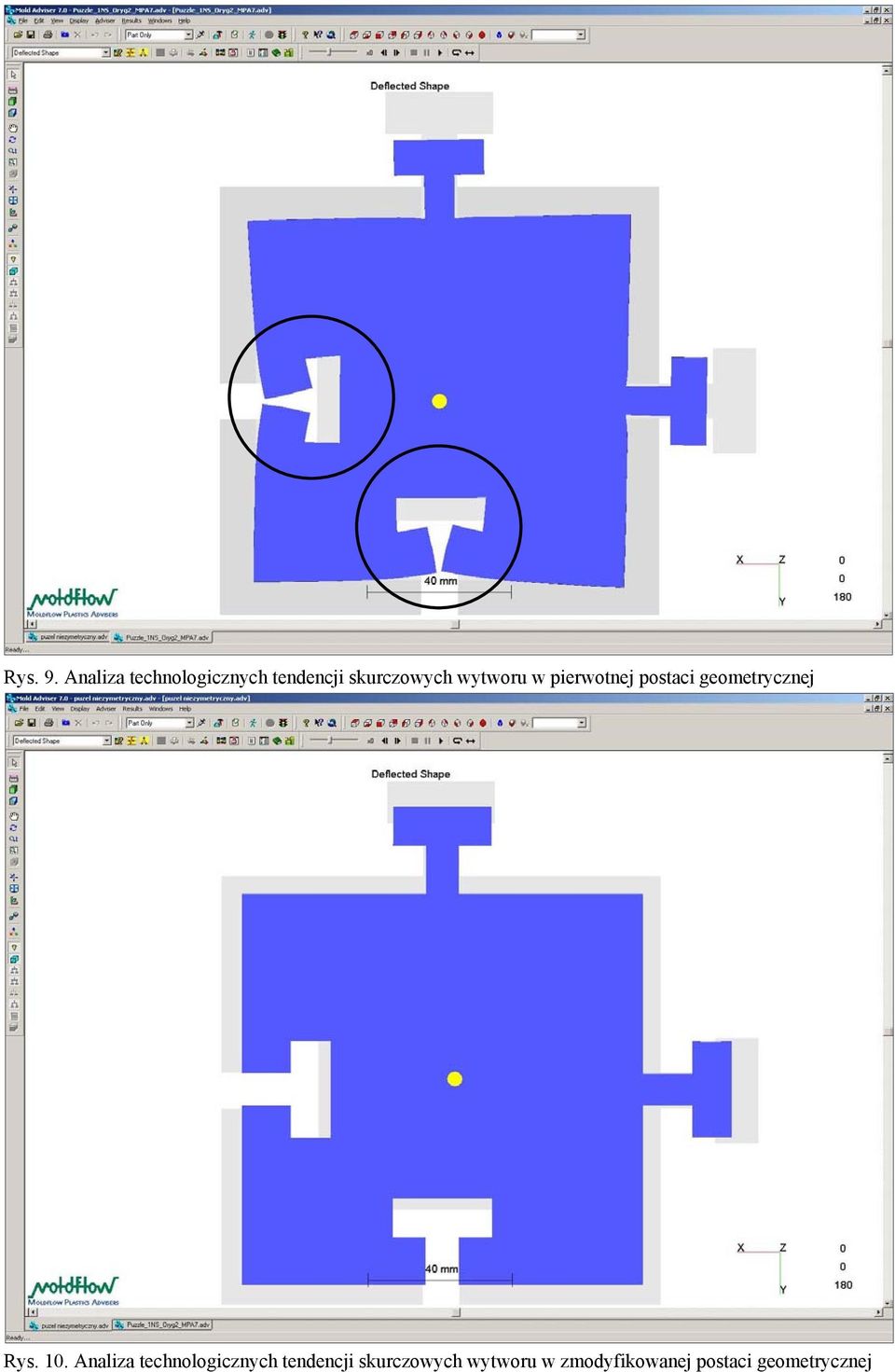 wytworu w pierwotnej postaci geometrycznej Rys.