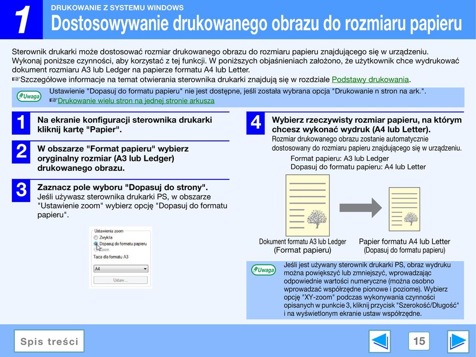 Szczegółowe informacje na temat otwierania sterownika drukarki znajdują się w rozdziale Podstawy drukowania.