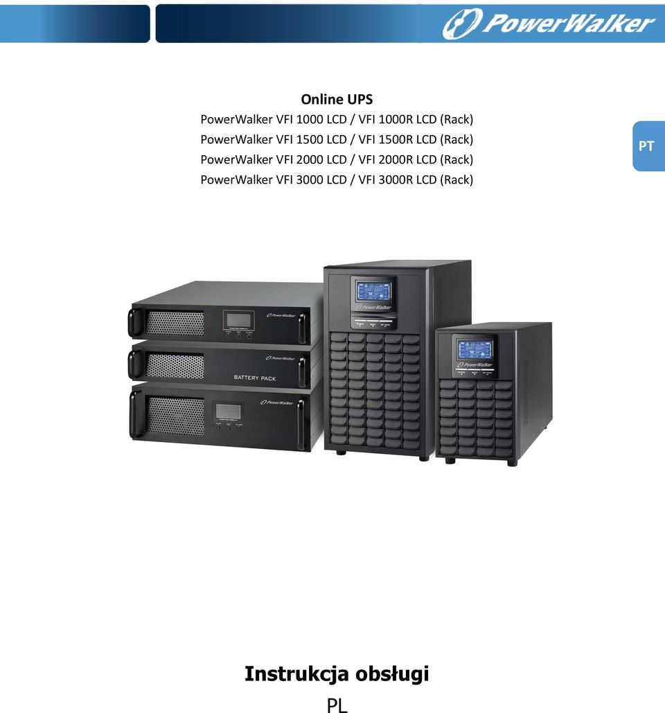 PowerWalker VFI 2000 LCD / VFI 2000R LCD (Rack)