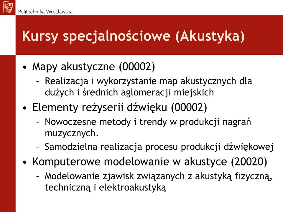 trendy w produkcji nagrań muzycznych.