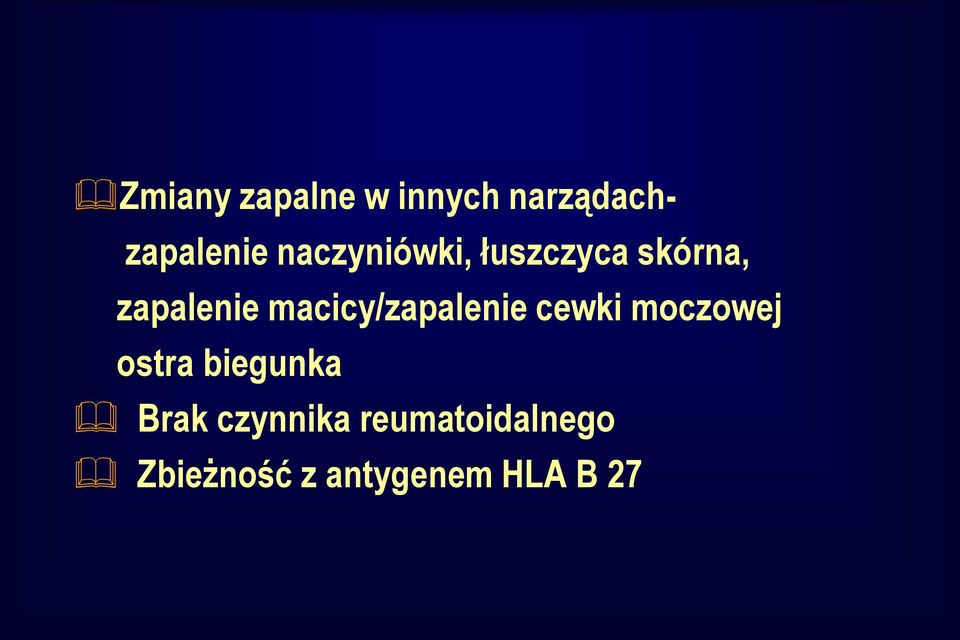 macicy/zapalenie cewki moczowej ostra biegunka