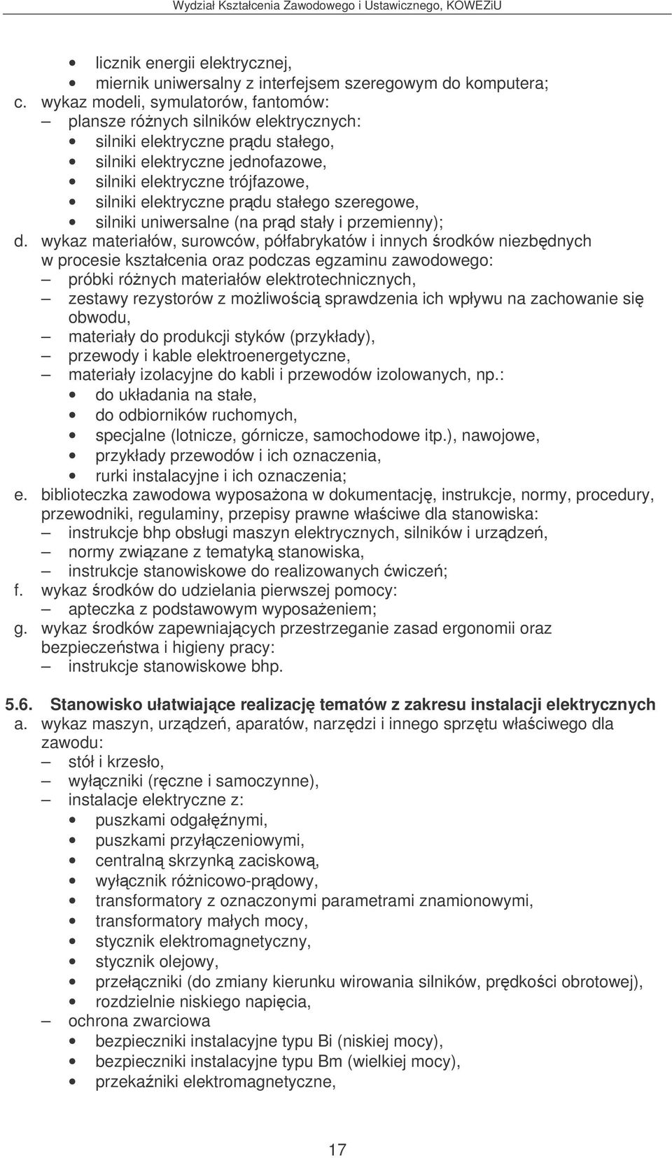 stałego szeregowe, silniki uniwersalne (na prd stały i przemienny); d.