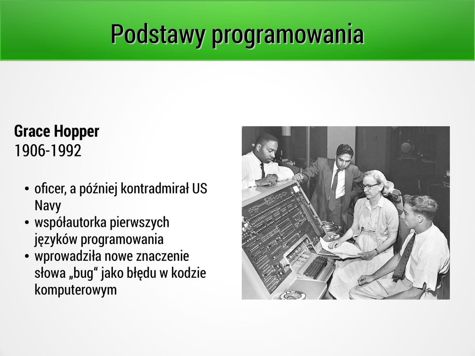 języków programowania wprowadziła nowe