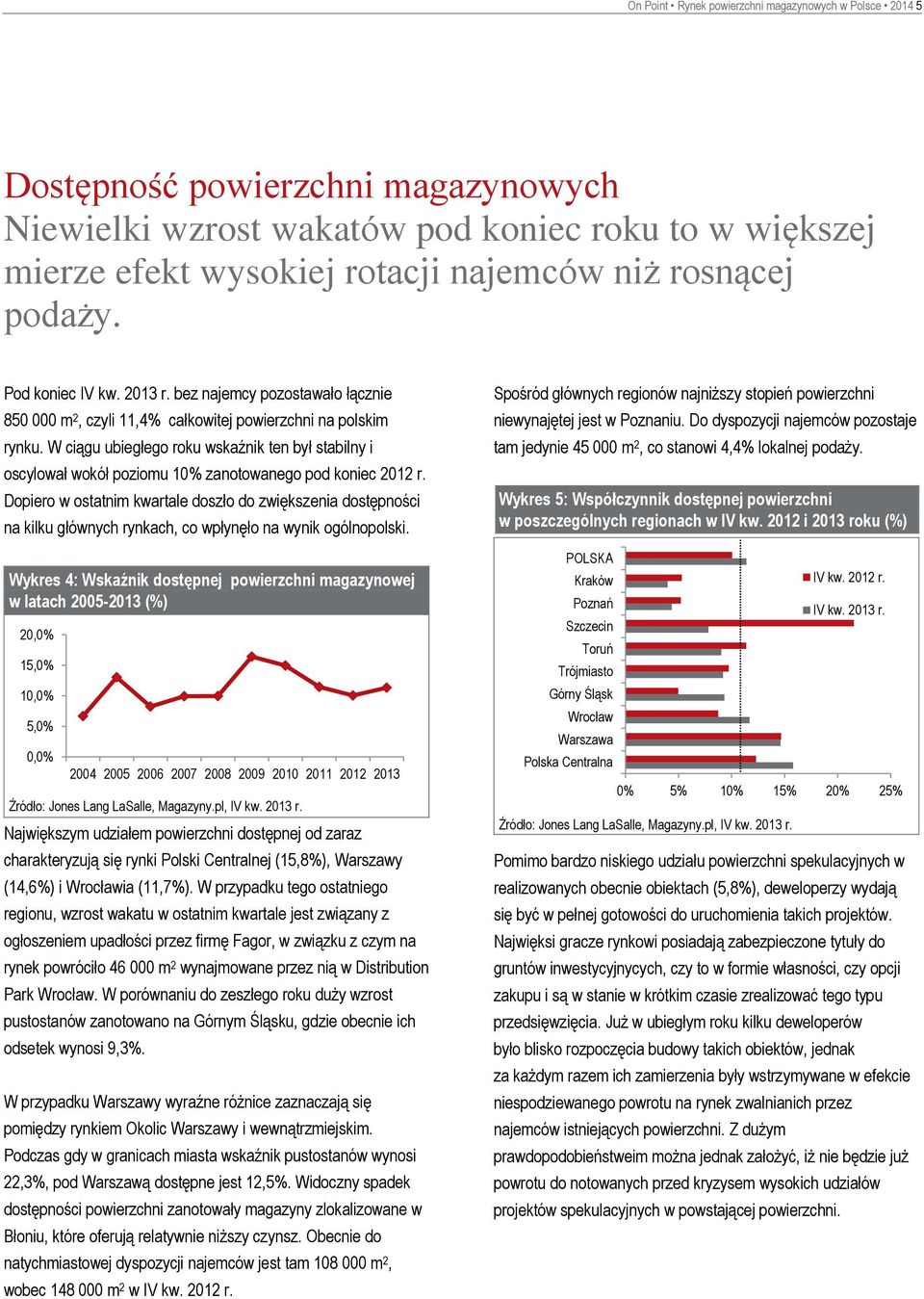 W ciągu ubiegłego roku wskaźnik ten był stabilny i oscylował wokół poziomu 10% zanotowanego pod koniec 2012 r.