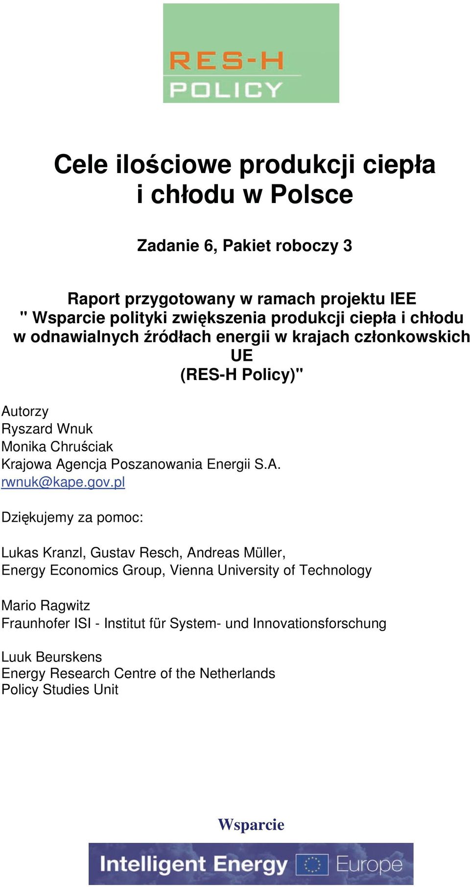 Poszanowania Energii S.A. rwnuk@kape.gov.