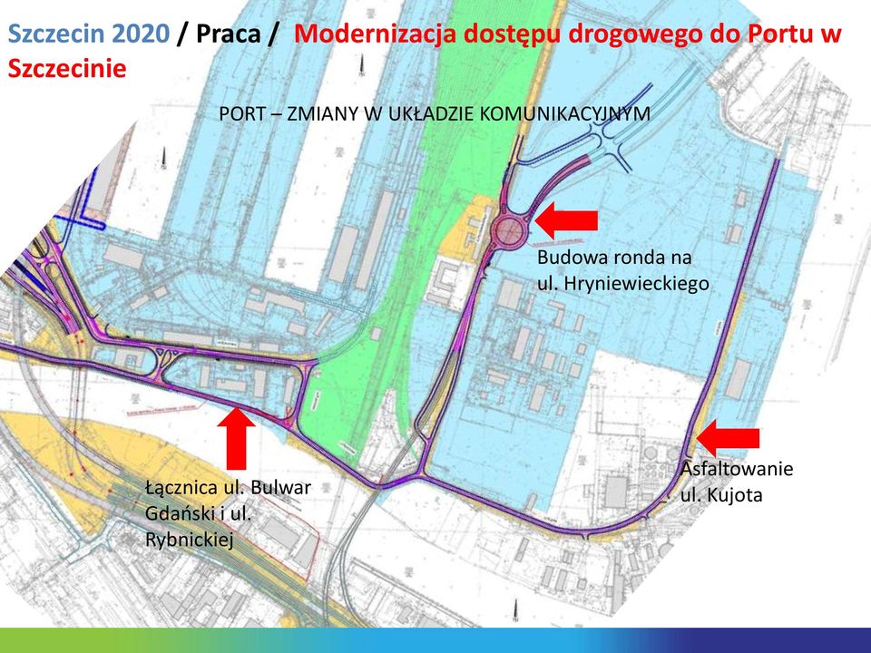 KOMUNIKACYJNYM Budowa ronda na ul.