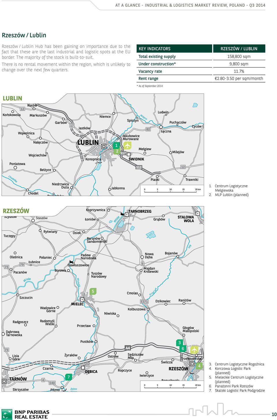 Kamionka RZESZÓW / LUBLIN,00 sqm,00 sqm Vacancy rate.%.0-.