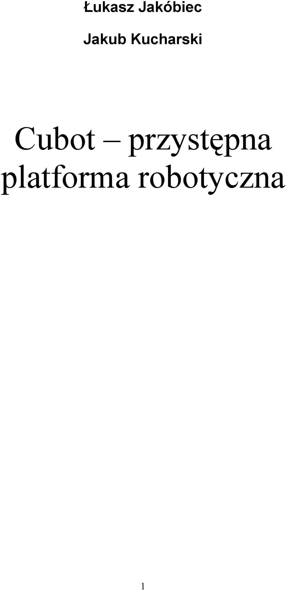 Cubot przystępna