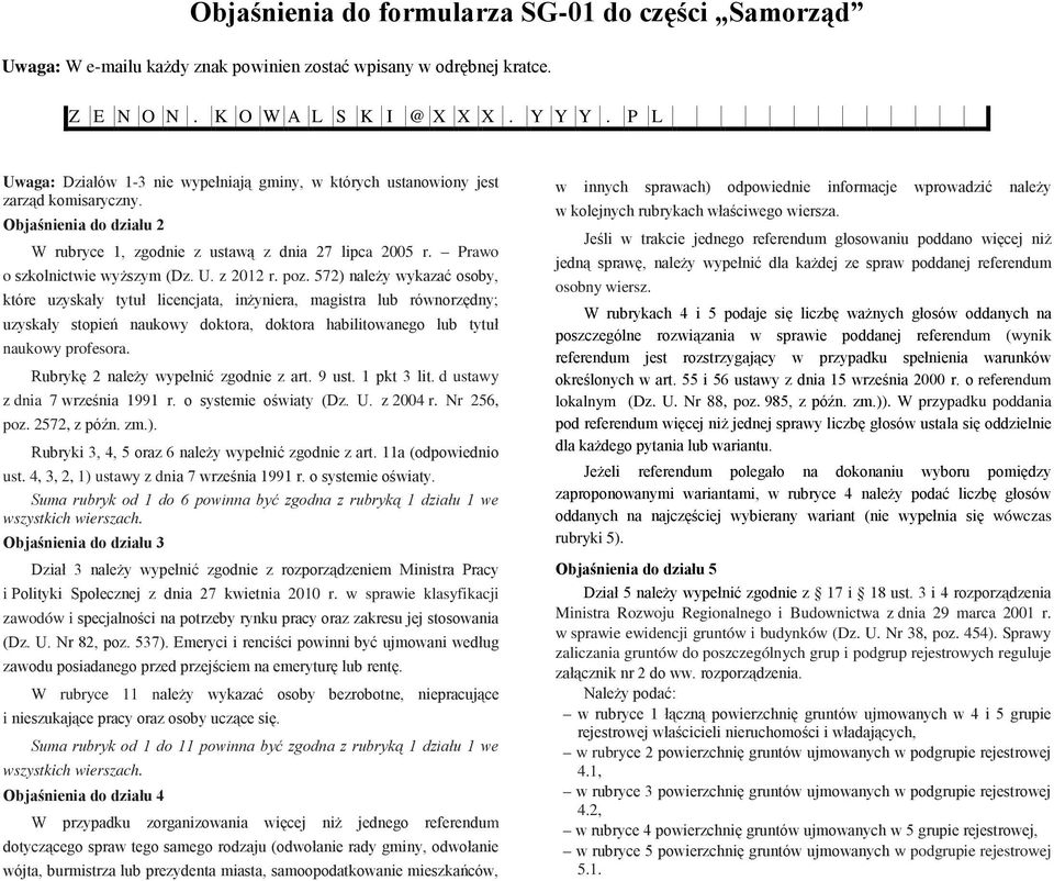 Prawo o szkolnictwie wyższym (Dz. U. z 2012 r. poz.