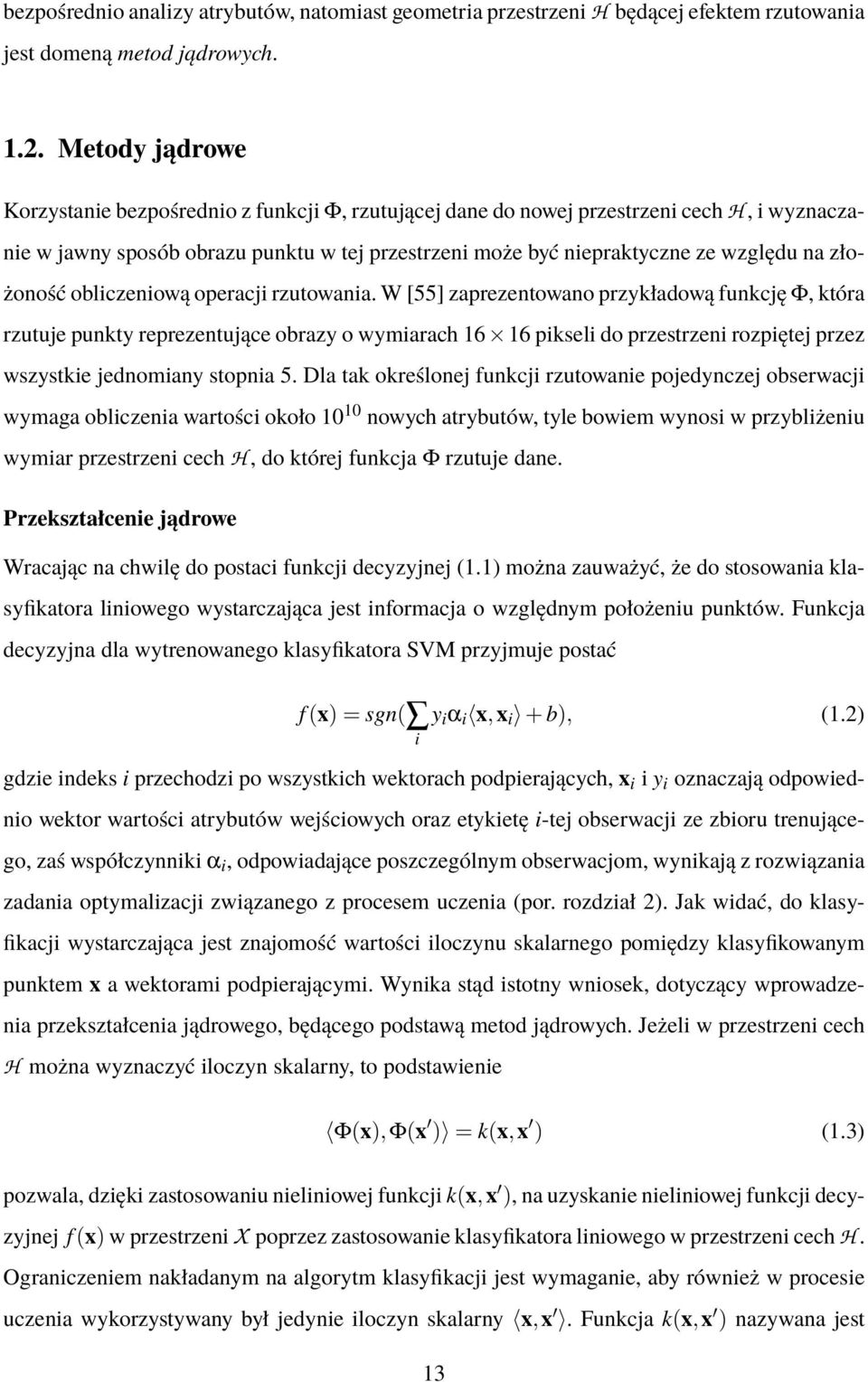 oblizeniową operaji rzutowania.