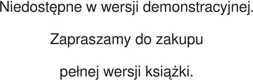 Zapraszamy do zakupu