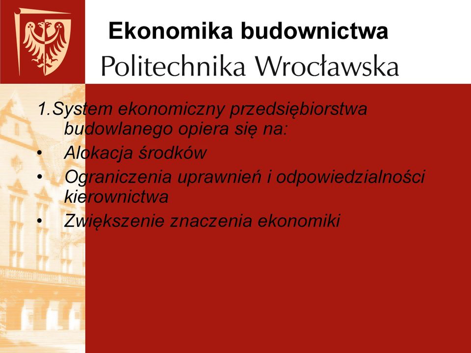 środków Ograniczenia uprawnień i