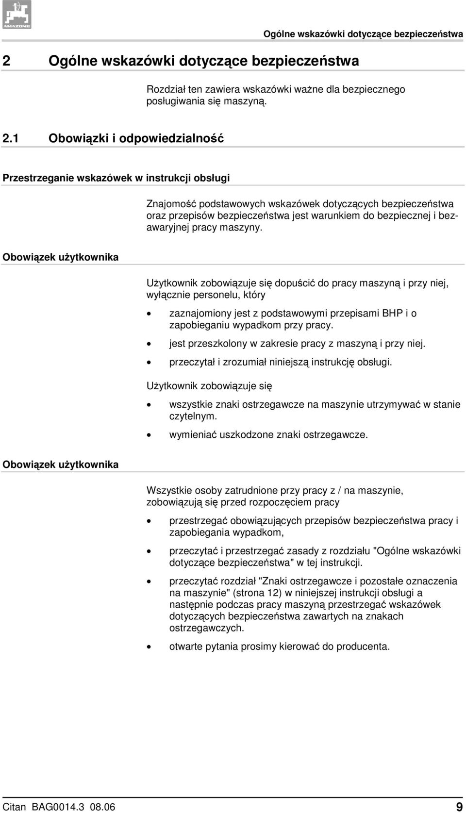 bezawaryjnej pracy maszyny.