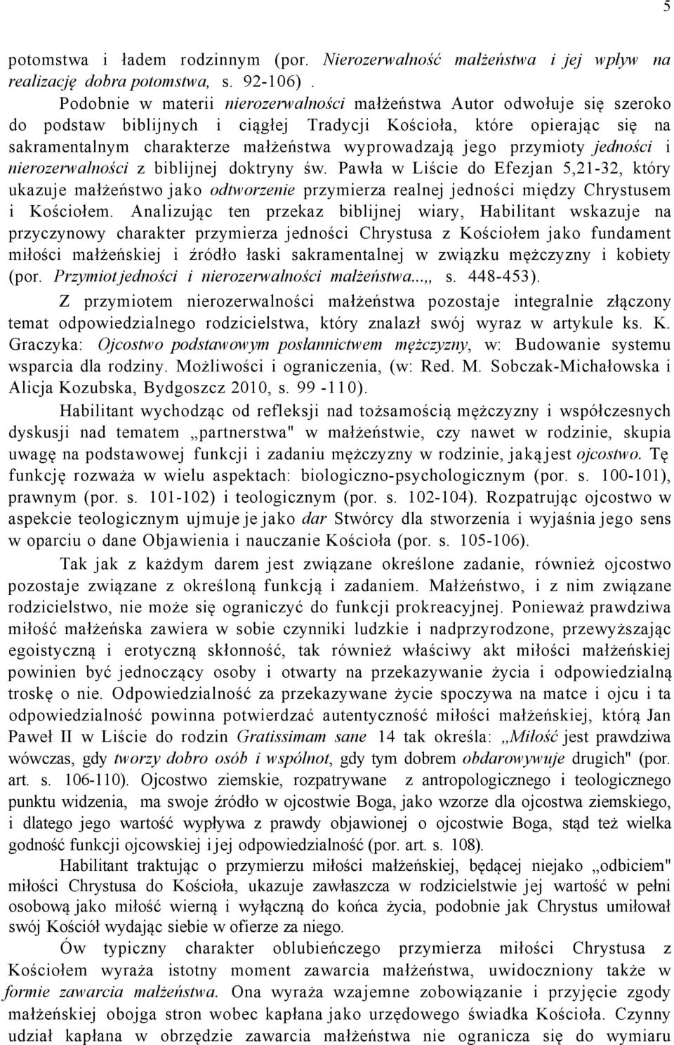 jego przymioty jedności i nierozerwalności z biblijnej doktryny św.