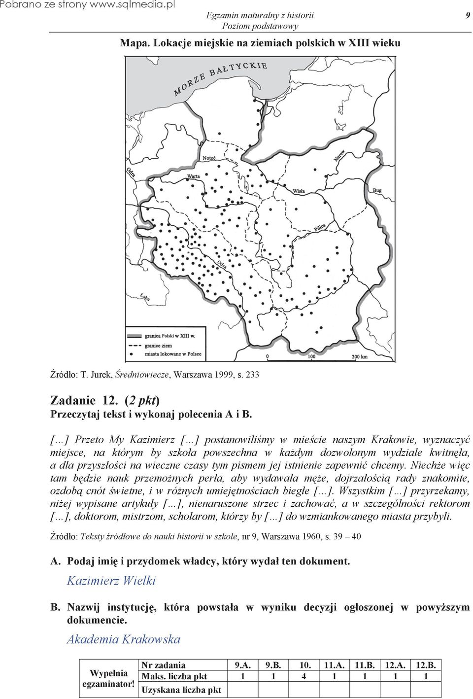 pismem jej istnienie zapewni chcemy. Niech e wi c tam b dzie nauk przemo nych per a, aby wydawa a m e, dojrza o ci rady znakomite, ozdob cnót wietne, i w ró nych umiej tno ciach bieg e [ ].