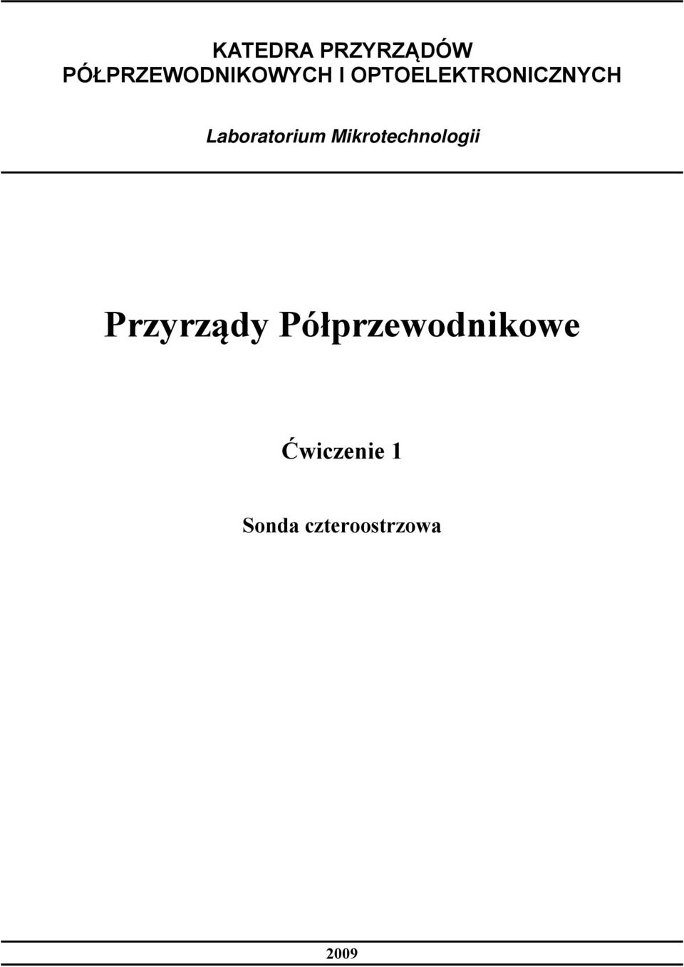 Mikrotechnologii Przyrządy