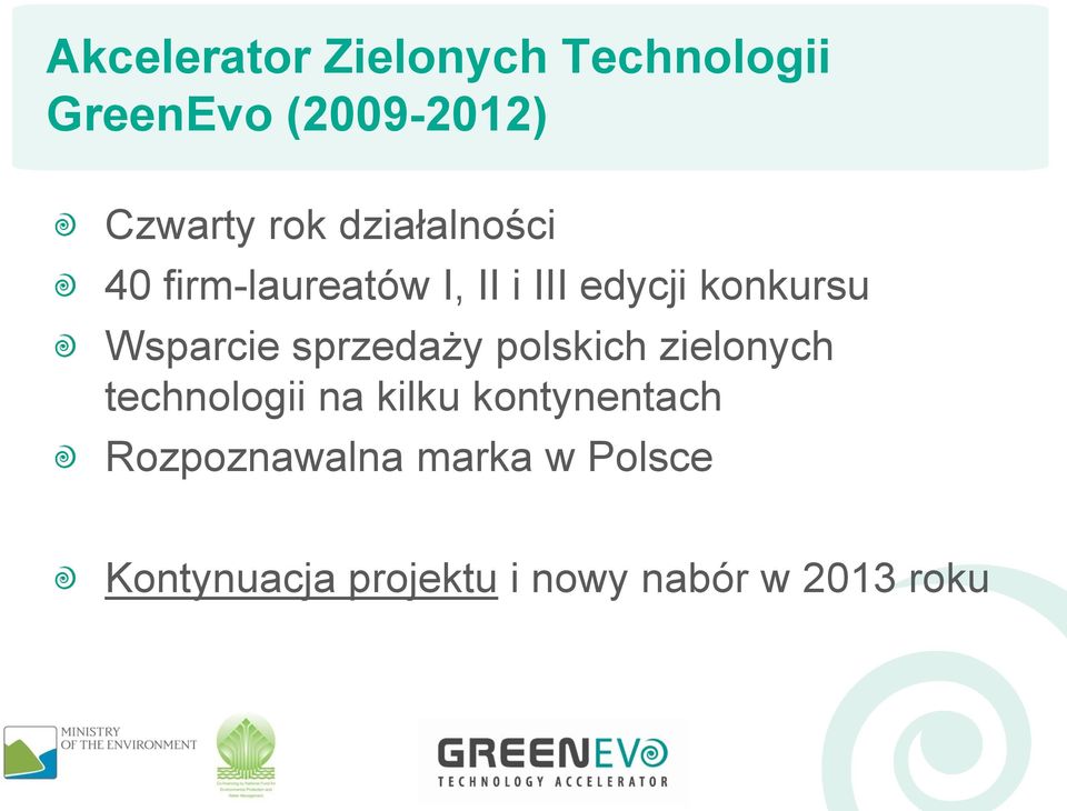 sprzedaży polskich zielonych technologii na kilku kontynentach