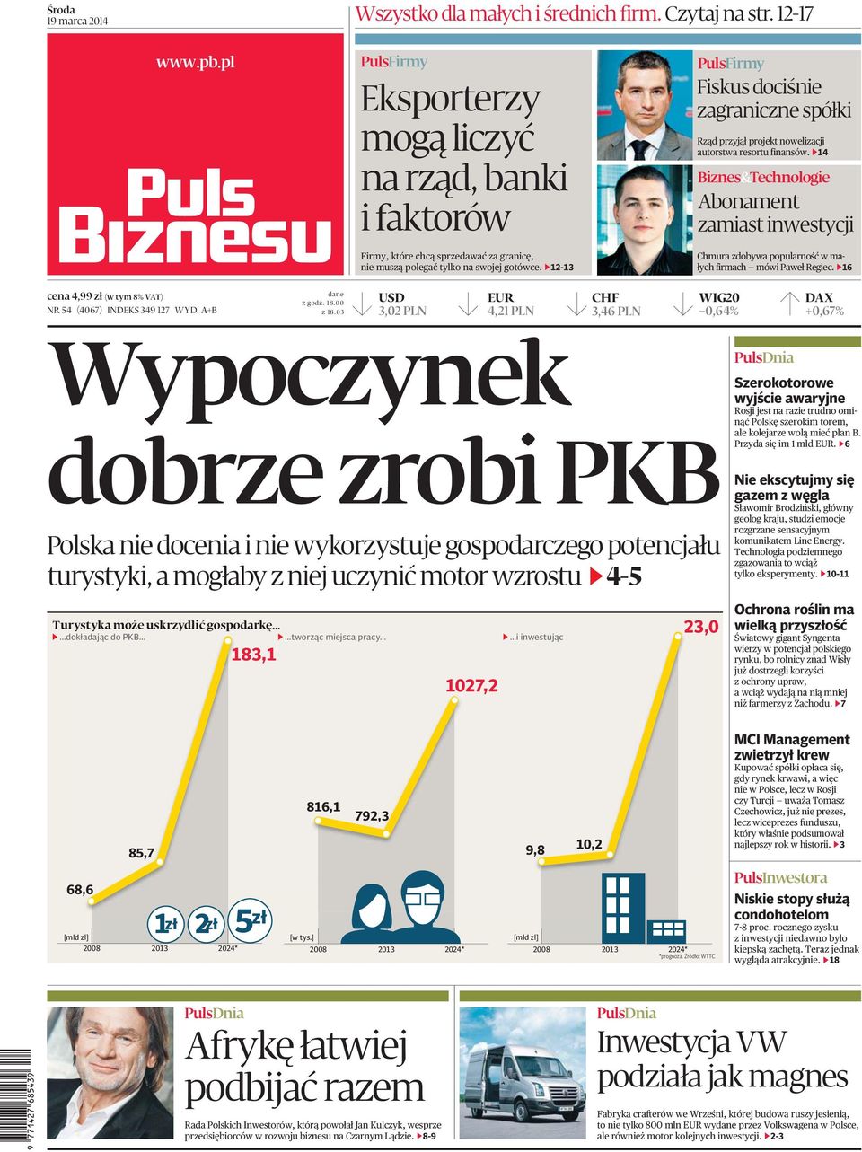 12-13 PulsFirmy Fiskus dociśnie zagraniczne spółki Rząd przyjął projekt nowelizacji autorstwa resortu finansów.