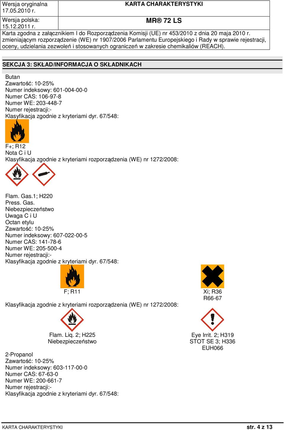 1; H220 Press. Gas.