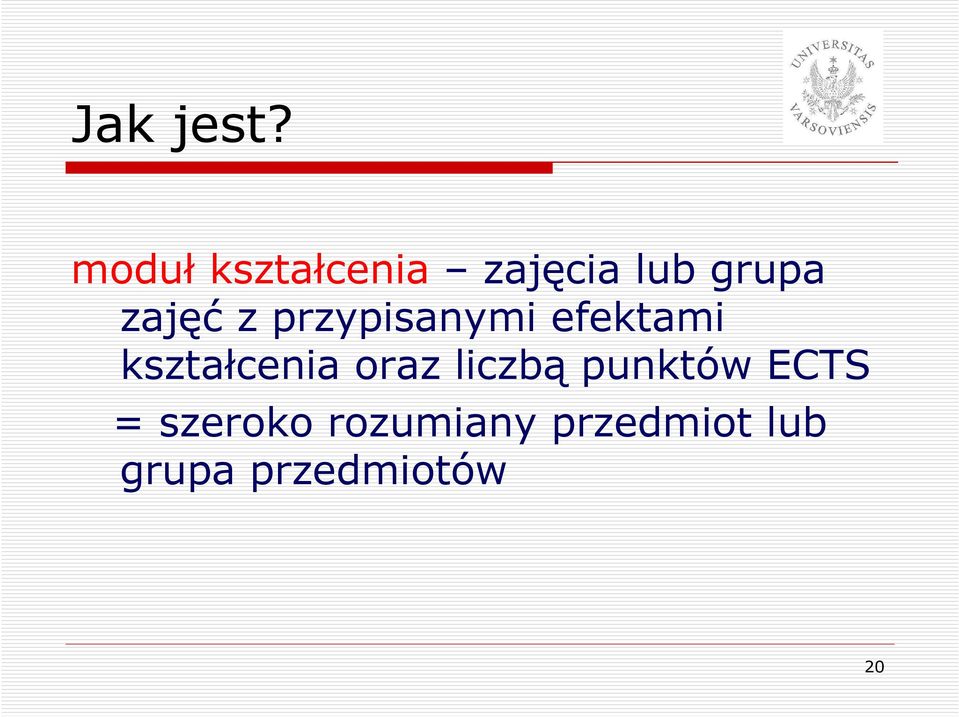 z przypisanymi efektami kształcenia oraz