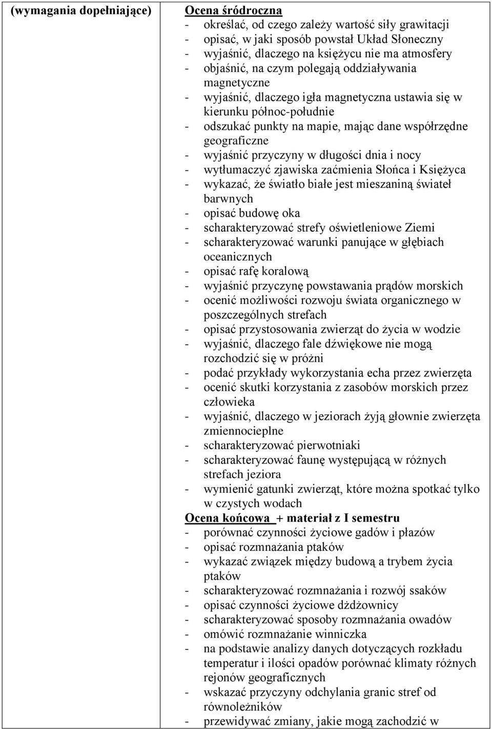 długości dnia i nocy - wytłumaczyć zjawiska zaćmienia Słońca i Księżyca - wykazać, że światło białe jest mieszaniną świateł barwnych - opisać budowę oka - scharakteryzować strefy oświetleniowe Ziemi