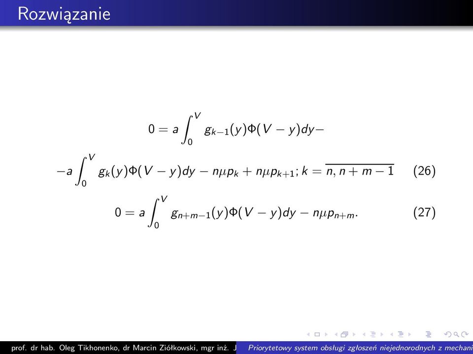 +nµp k+1 ;k =n,n+m 1 (26) =a