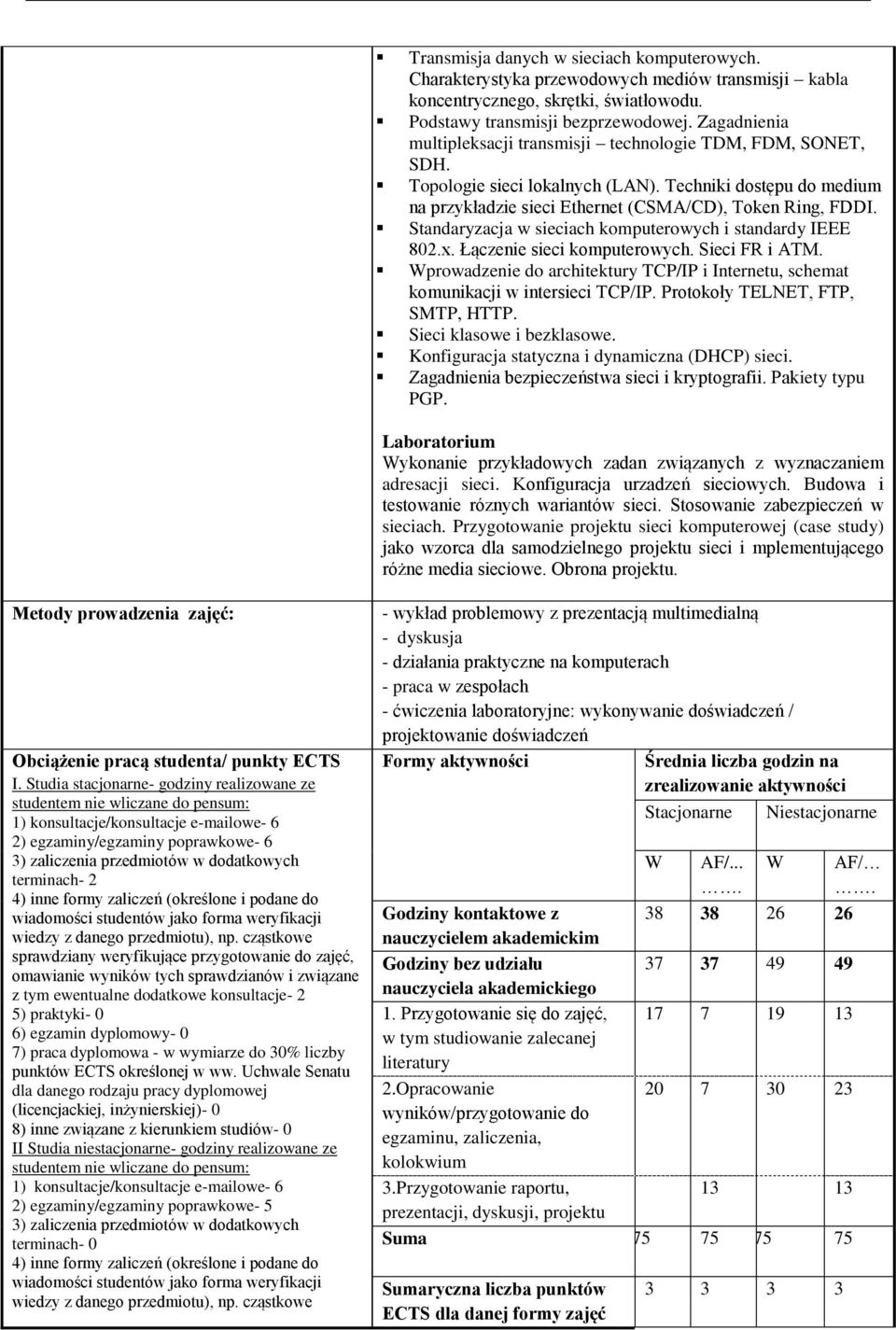 Standaryzacja w sieciach komputerowych i standardy IEEE 802.x. Łączenie sieci komputerowych. Sieci FR i ATM. Wprowadzenie do architektury TCP/IP i Internetu, schemat komunikacji w intersieci TCP/IP.