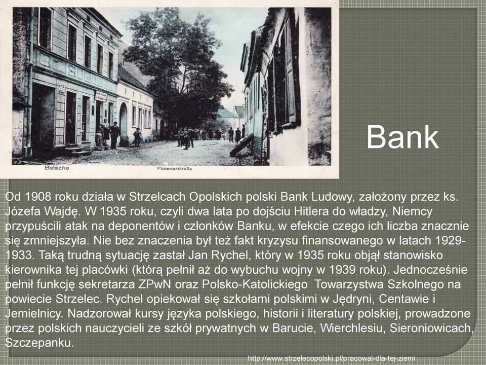 Nie bez znaczenia był też fakt kryzysu finansowanego w latach 1929-1933.