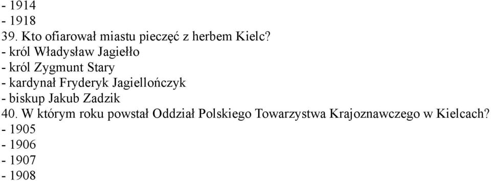 Jagiellończyk - biskup Jakub Zadzik 40.