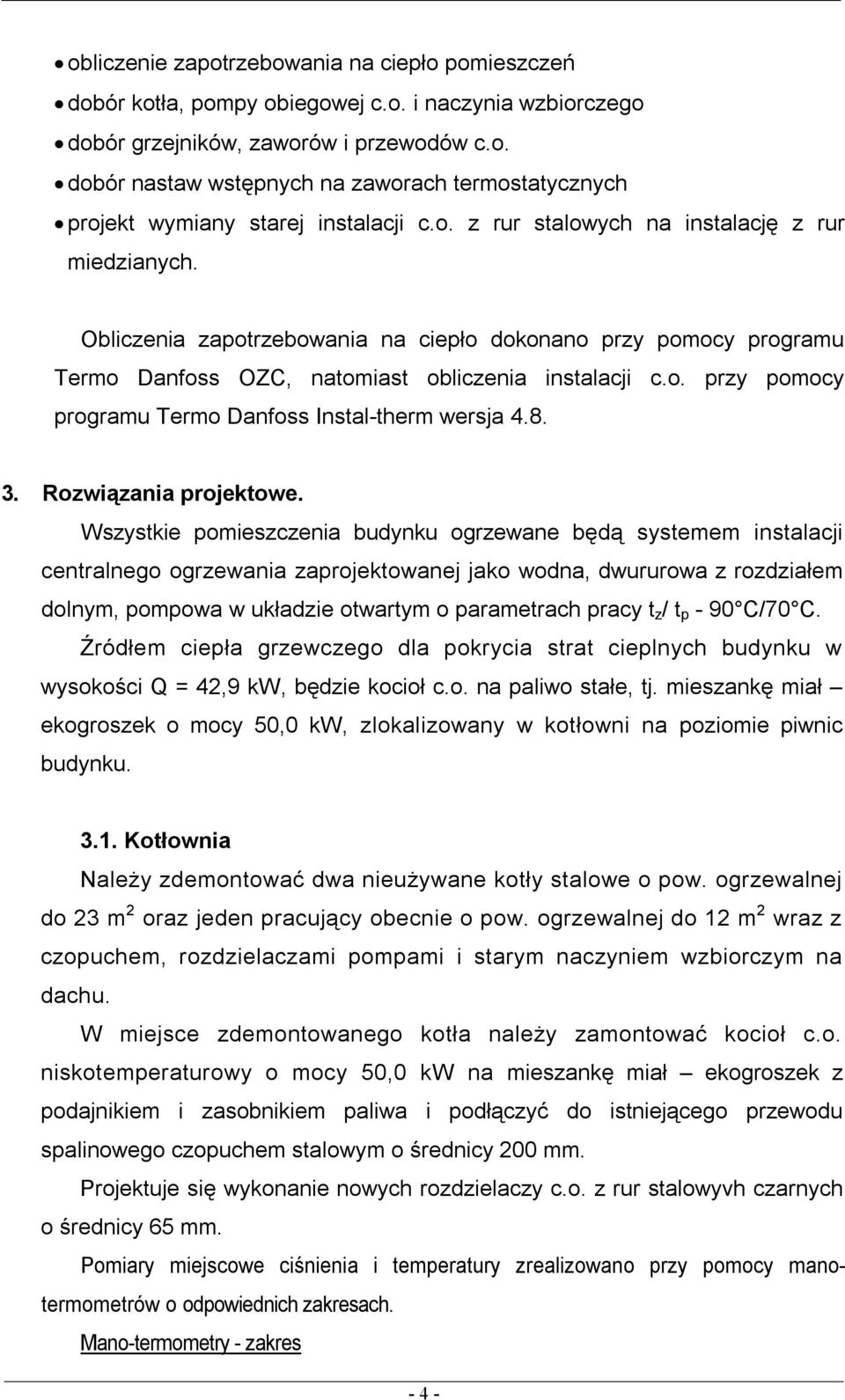 8. 3. Rozwiązania projektowe.