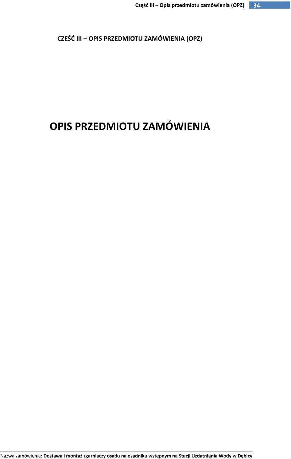 ZAMÓWIENIA (OPZ)