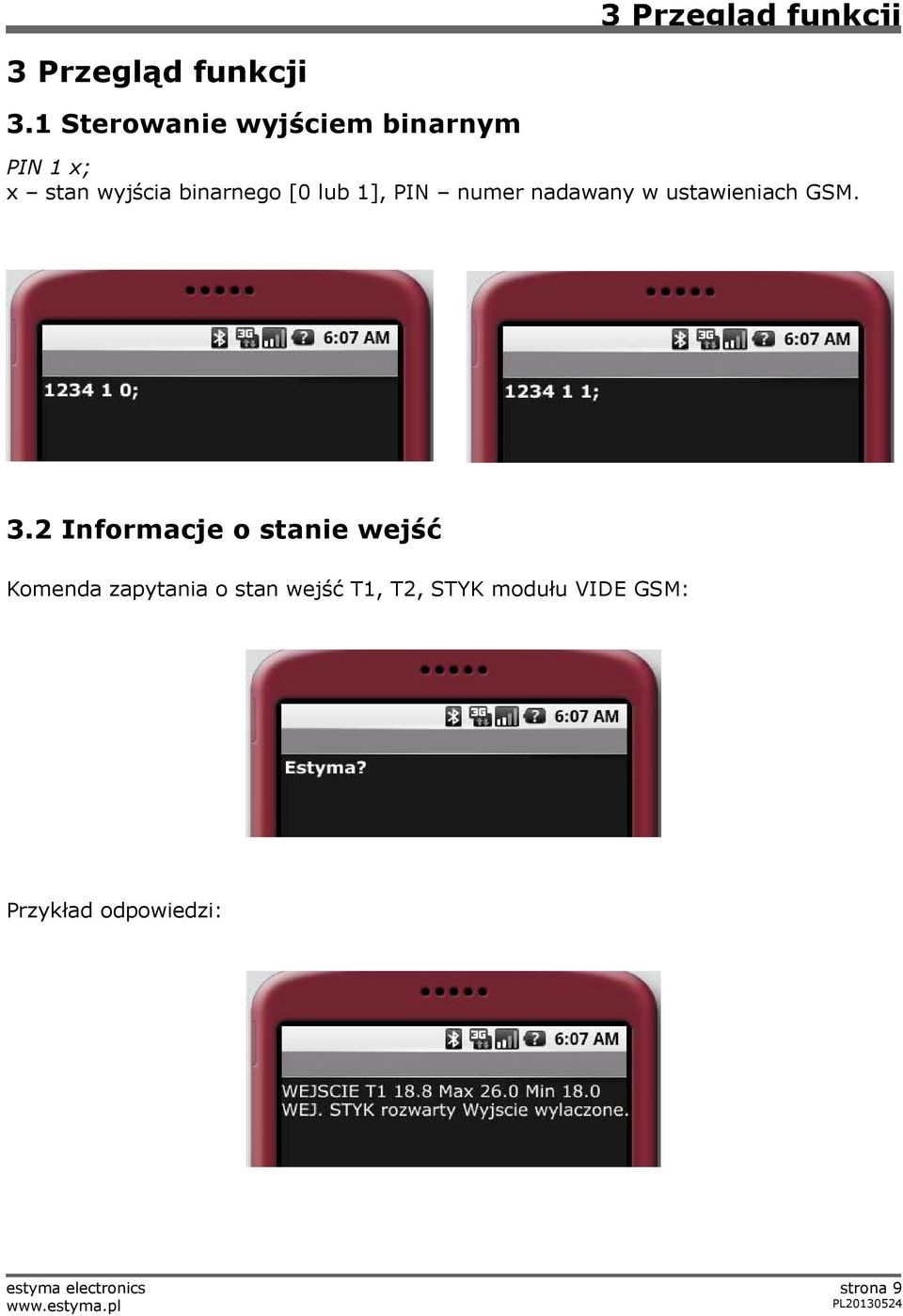 1], PIN numer nadawany w ustawieniach GSM. 3.