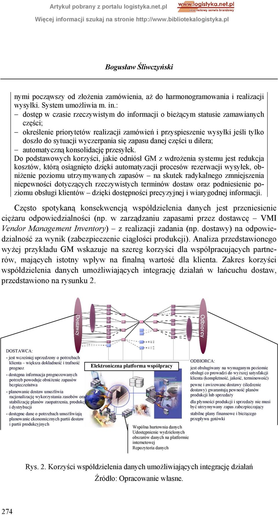 zapasu danej części u dilera; automatyczną konsolidację przesyłek.