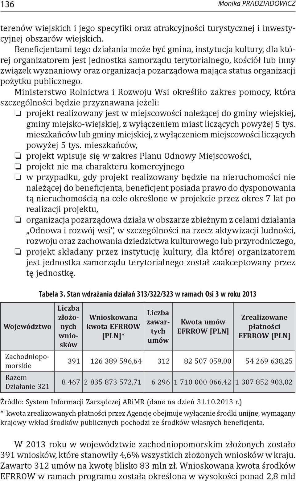 mająca status organizacji pożytku publicznego.