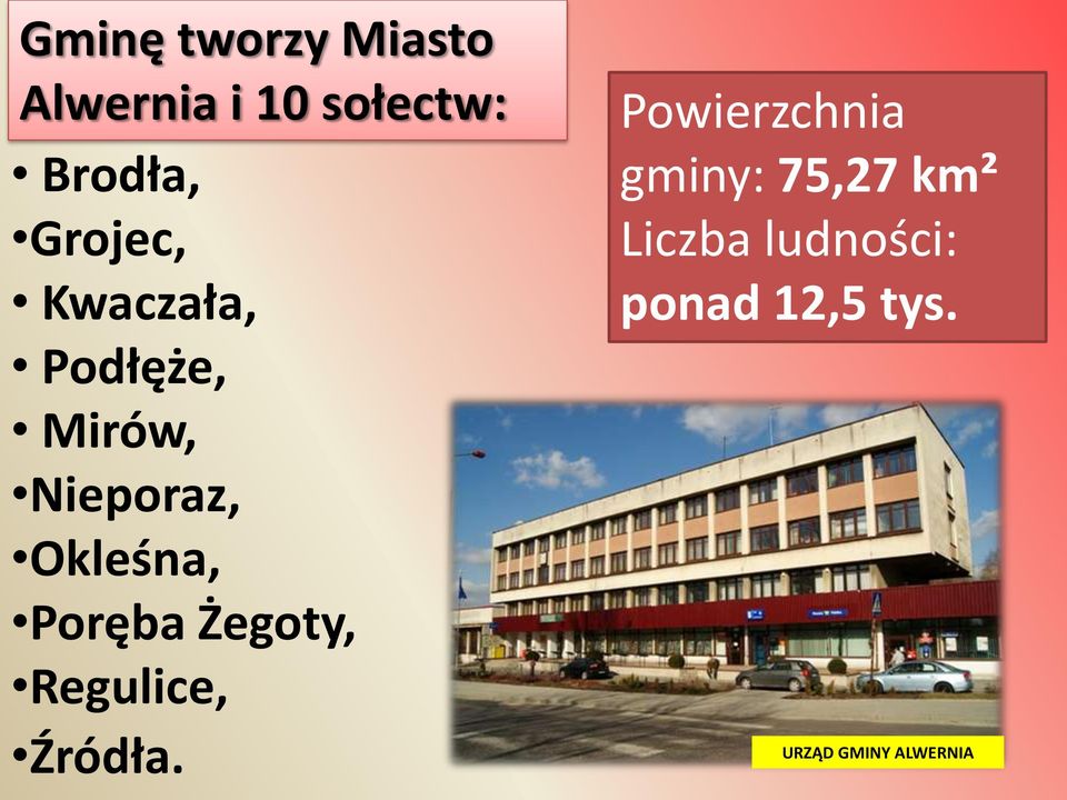 Poręba Żegoty, Regulice, Źródła.