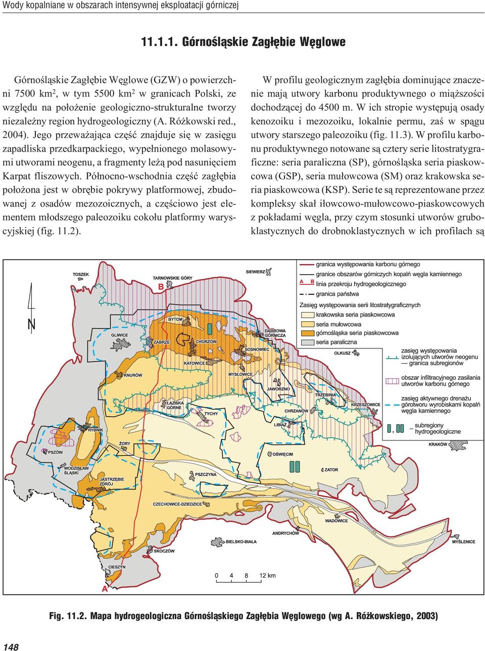 region hydrogeologiczny (A. Ró kowski red., 2004).