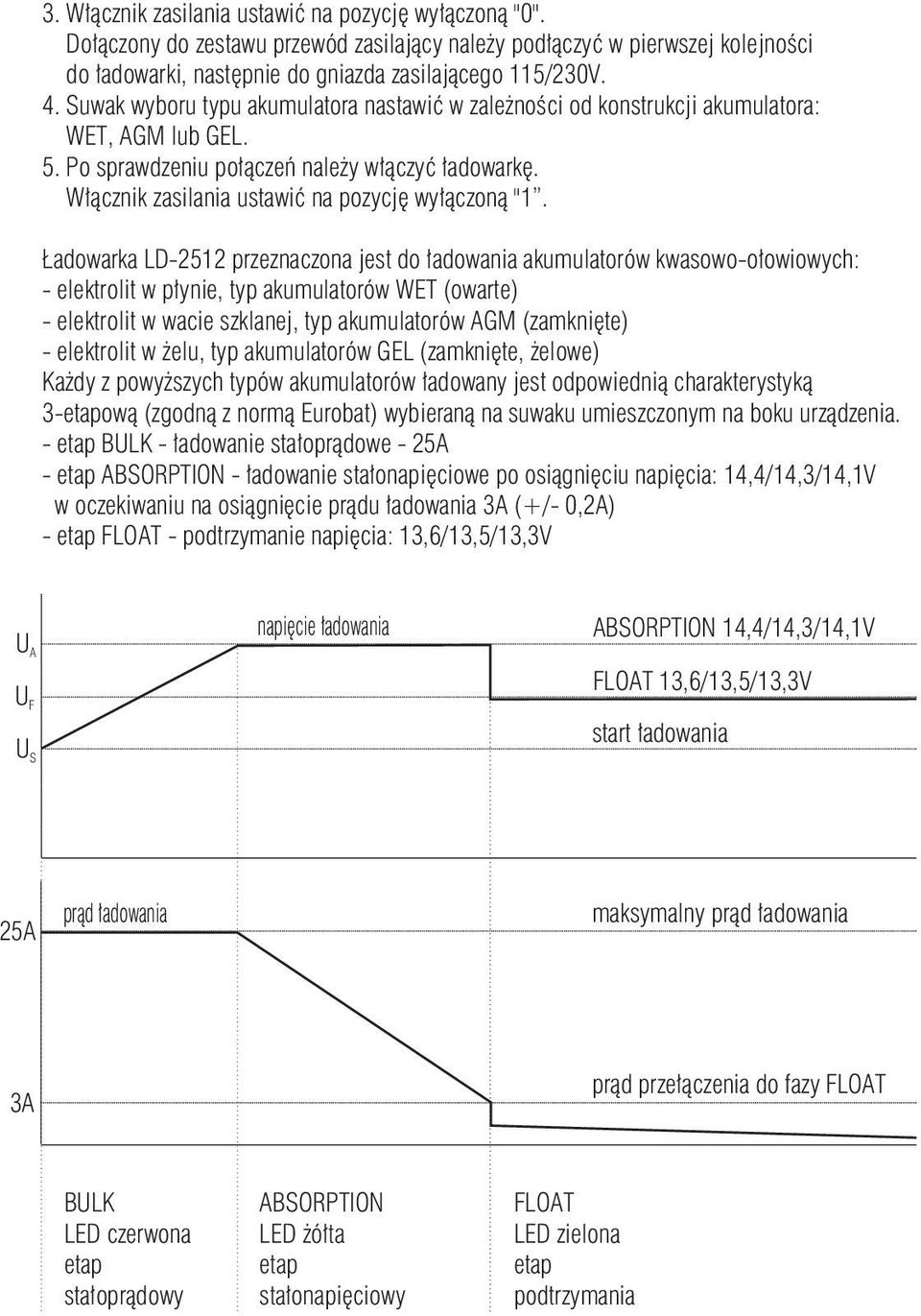 Włącznik zasilania ustawić na pozycję wyłączoną "1.