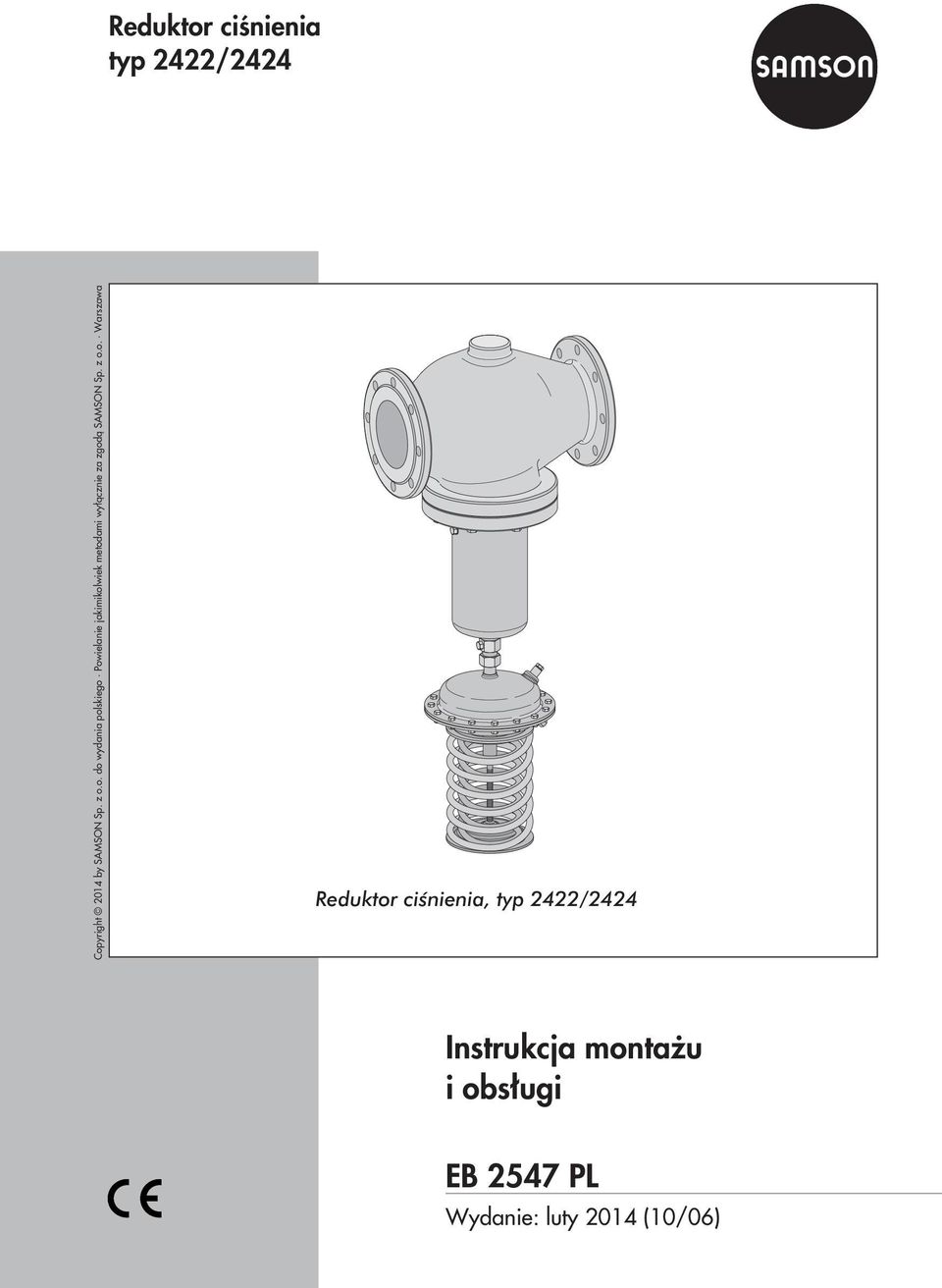 Instrukcja monta u i obs³ugi EB