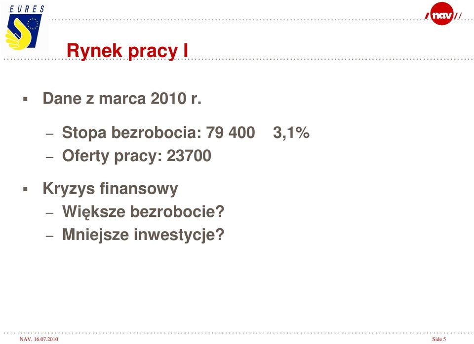 pracy: 23700 Kryzys finansowy Większe