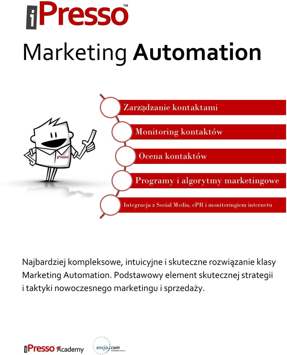 kompleksowe, intuicyjne i skuteczne rozwiązanie klasy Marketing Automation.