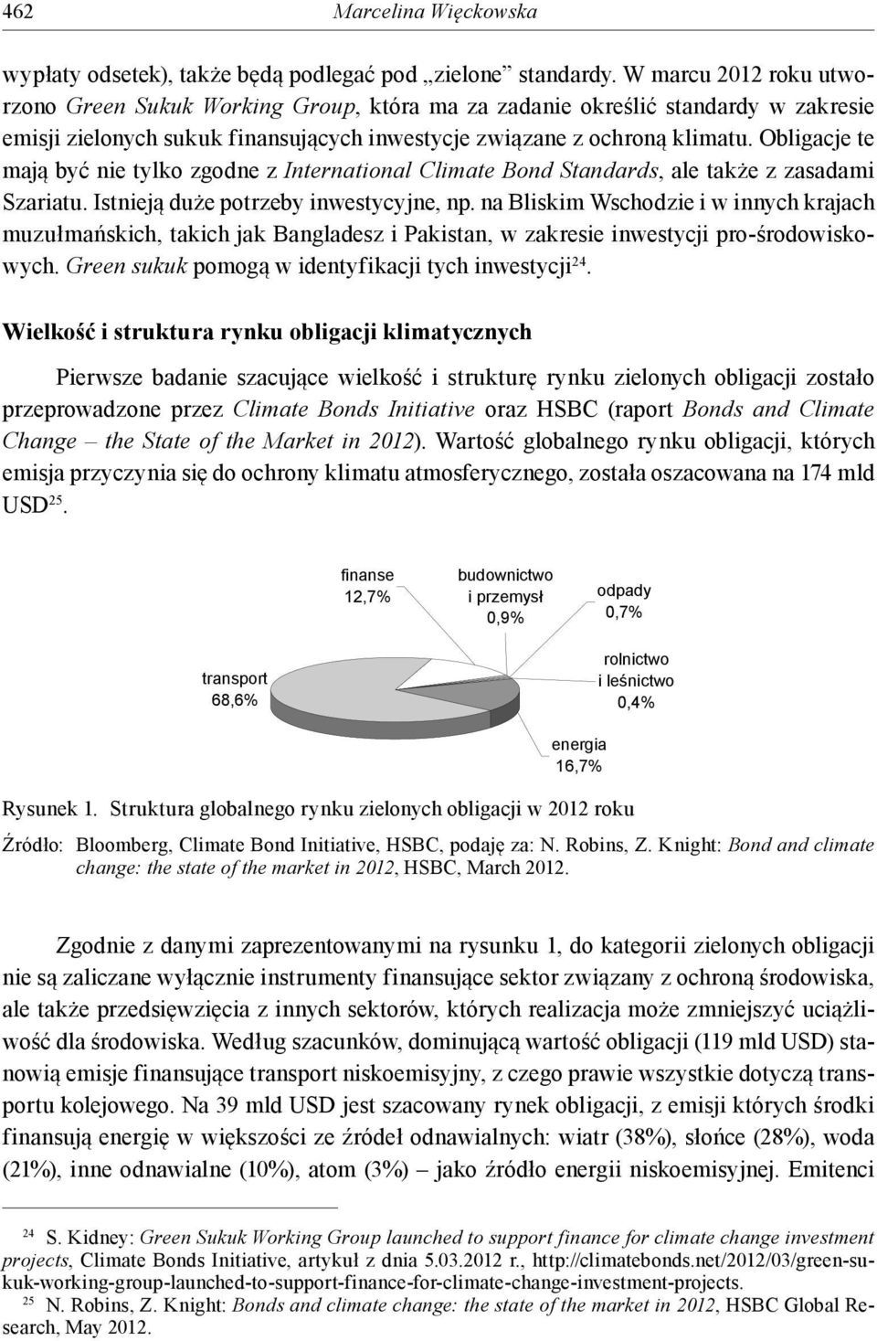 Obligacje te mają być nie tylko zgodne z International Climate Bond Standards, ale także z zasadami Szariatu. Istnieją duże potrzeby inwestycyjne, np.