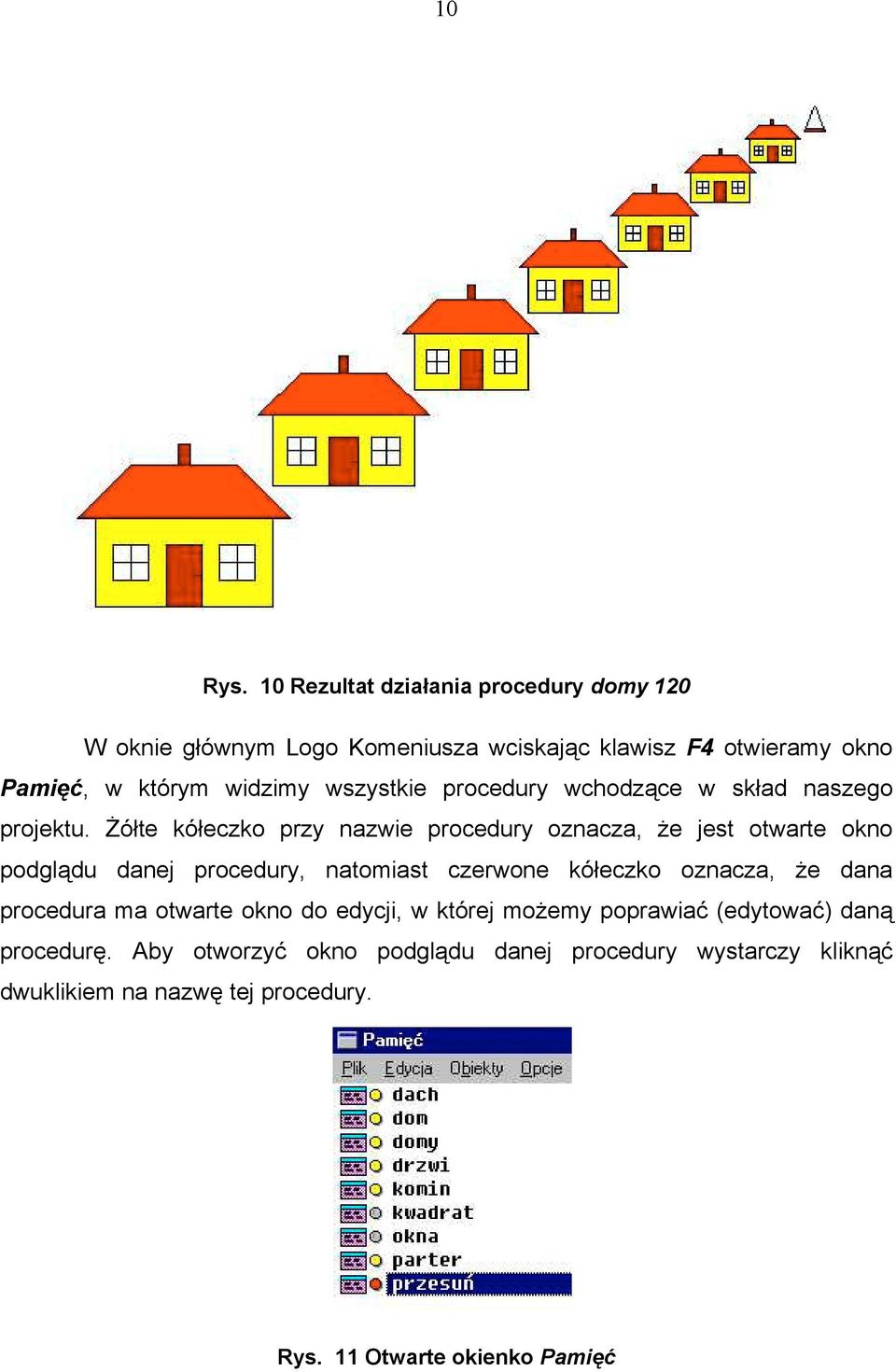 wszystkie procedury wchodzące w skład naszego projektu.